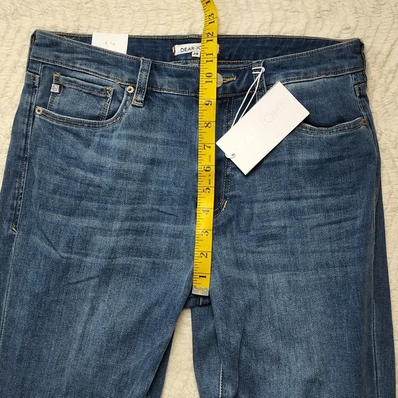 Dear John American Classic Women's Size 28th Medium Wash Denim Blue Jeans - Picture 3 of 12